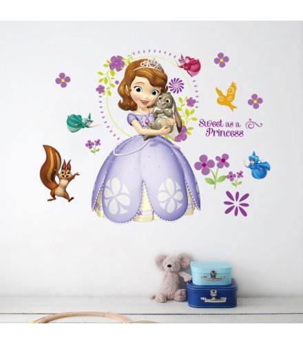 WST076 - Princess Decorative Wall Sticker